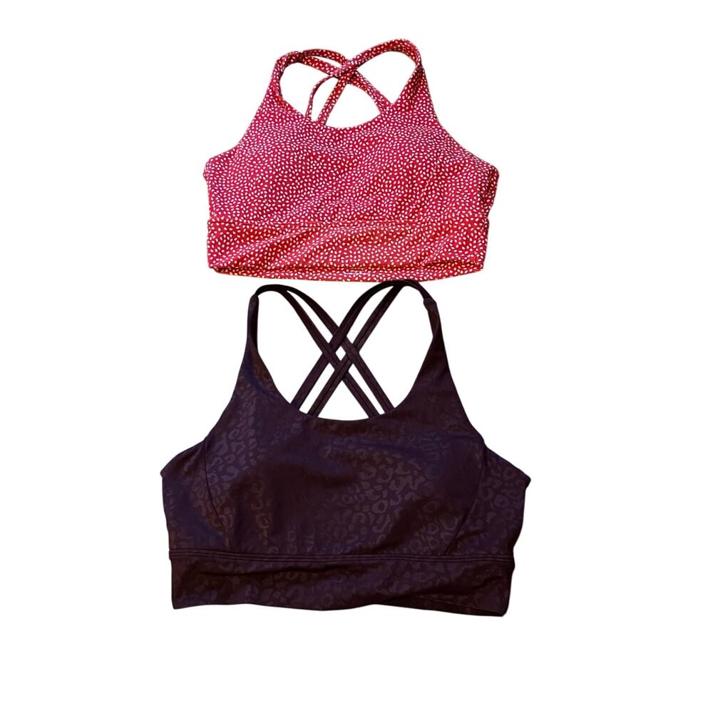 BuffBunny Red and Purple Sports Bras Intimates